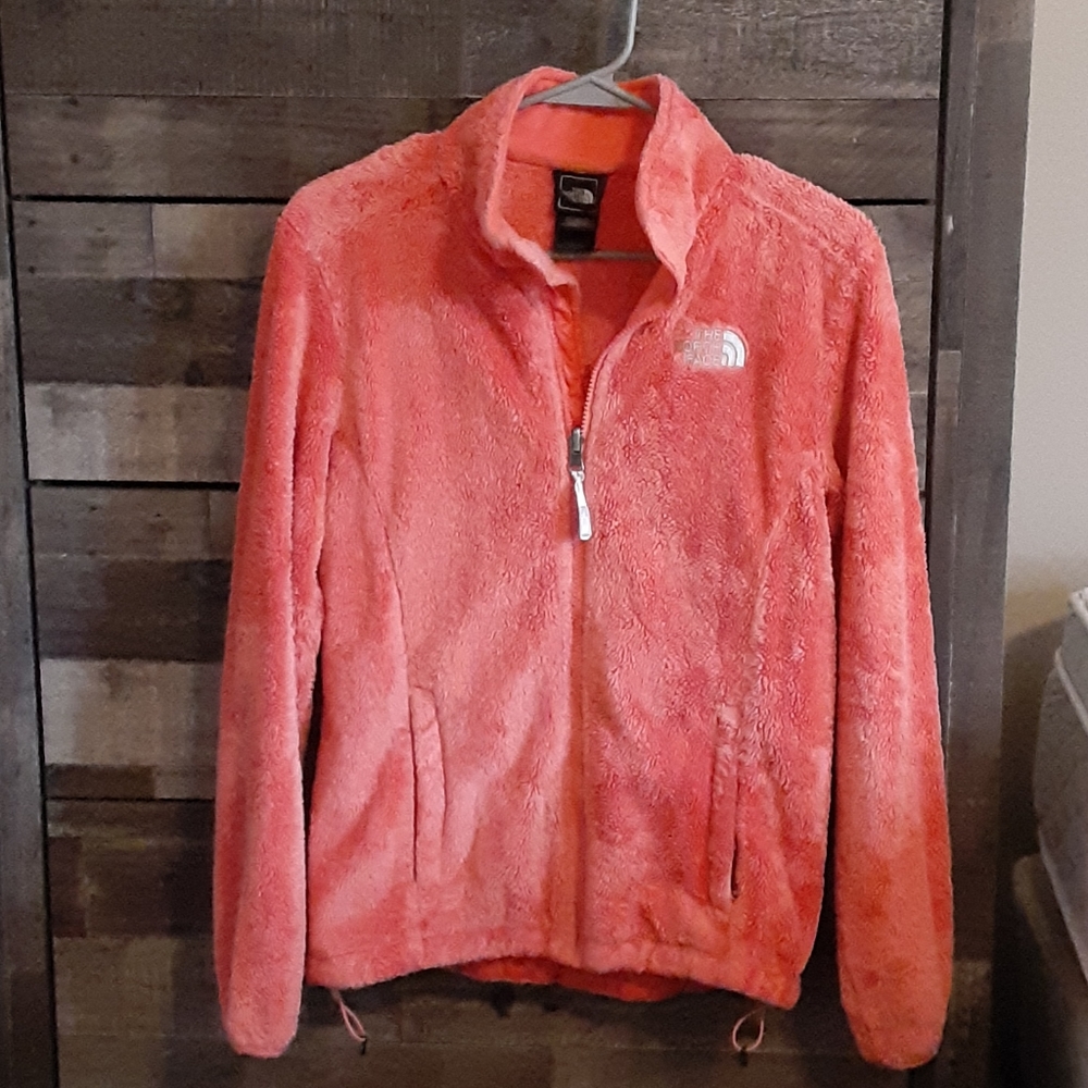 The North Face Osito orange jacket
